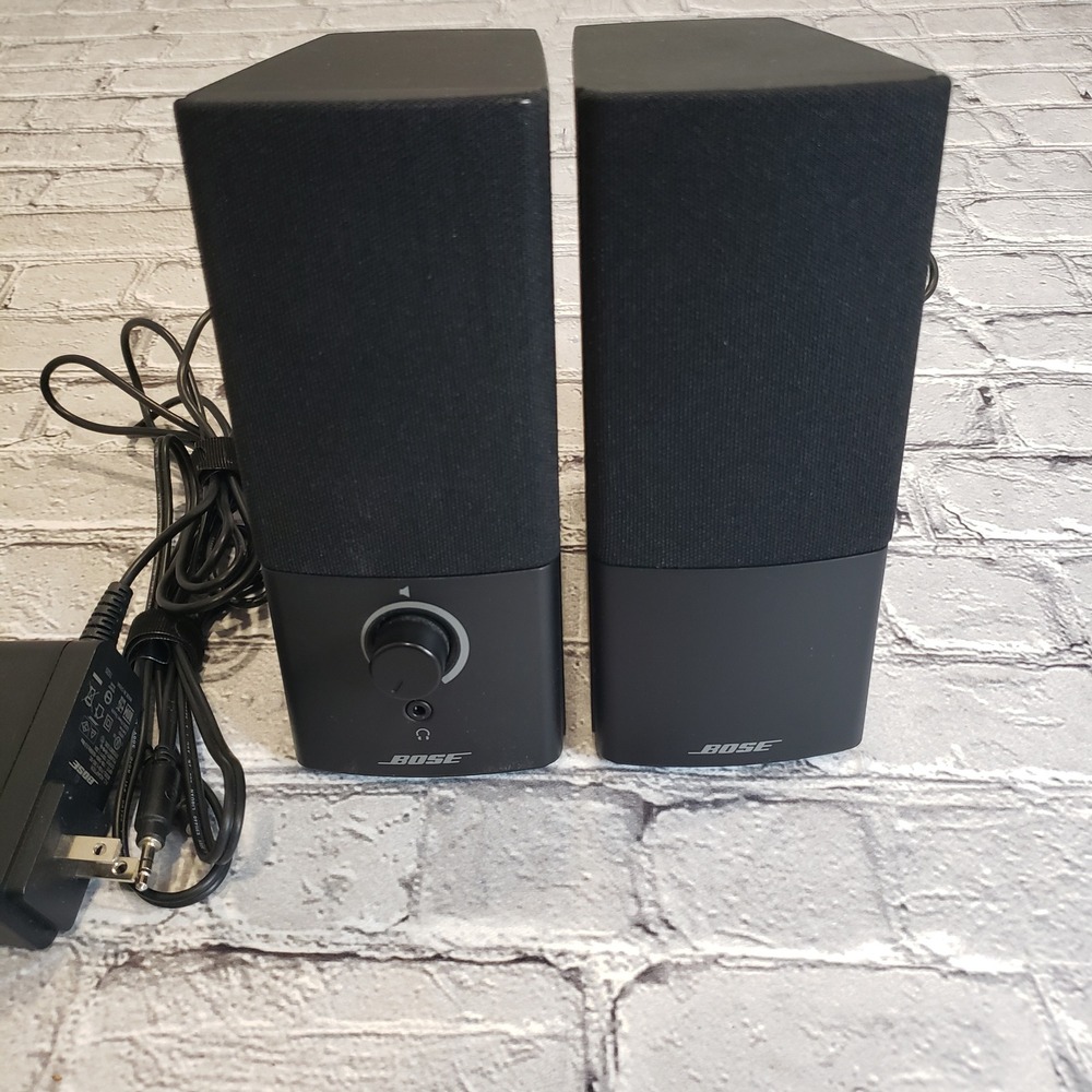 Bose Companion 2 Series III Multimedia Computer Speaker System Black Wired